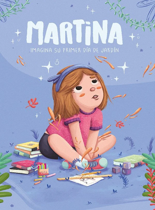 Martina imagina su primer día de jardín